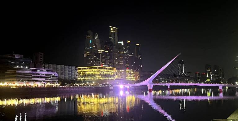 puente de la mujer buenos aires