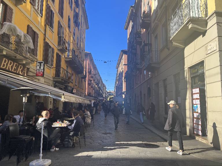 Barrio Brera, el más bohemio de Milan