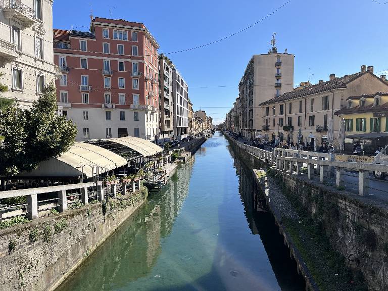 Naviglio Grande, uno de los 3 canales que ver en Milan