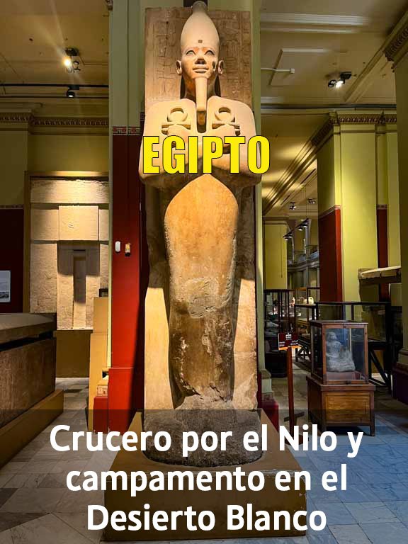 Esenciales egipto, crucero nilo y desierto blanco
