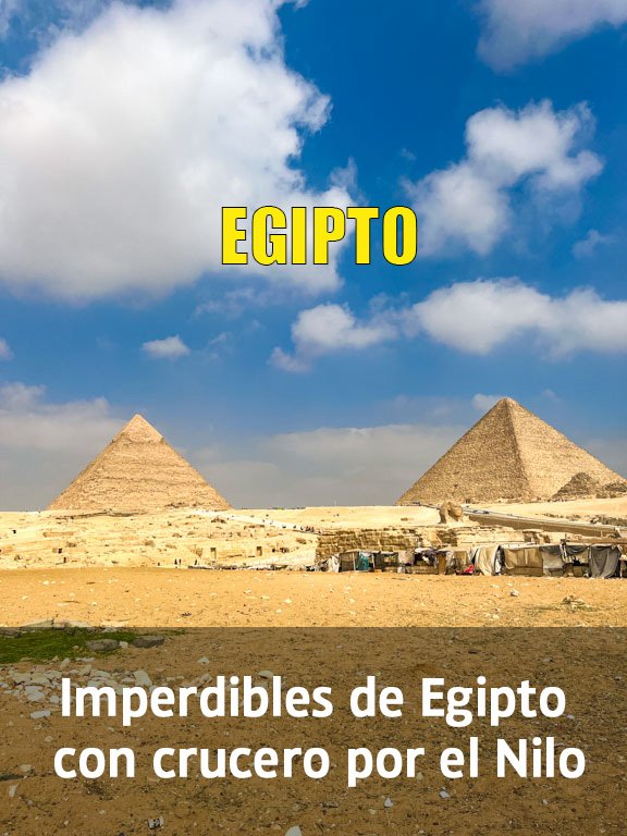 Imperdibles Egipto con Crucero Nilo